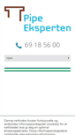 Mobile Screenshot of pipeeksperten.no